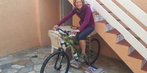 como hacer bicicleta estatica