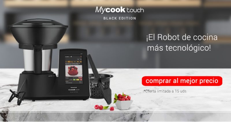 Diferencias robot de cocina Taurus Mycook Touch & Black edition ¡con descuento!