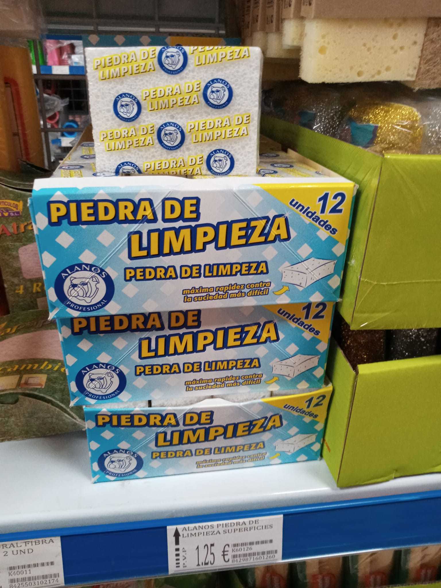 piedra limpieza