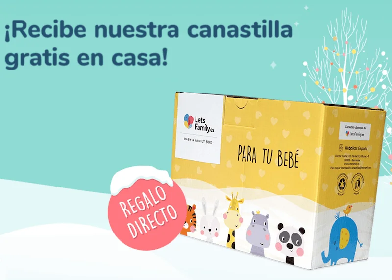 Canastilla bebe gratis