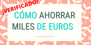 COMO AHORRAR DINERO