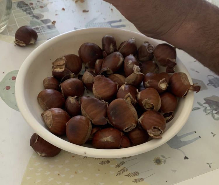 Cómo hacer castañas asadas en casa