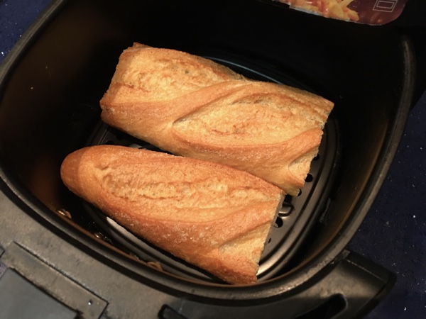 tostar pan en freidora de aire