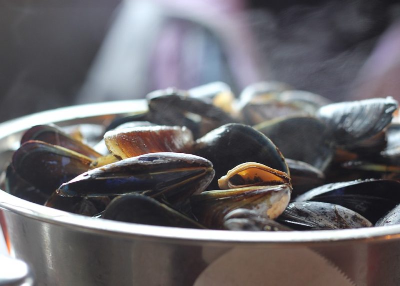 mejillones cómo limpiar mejillones