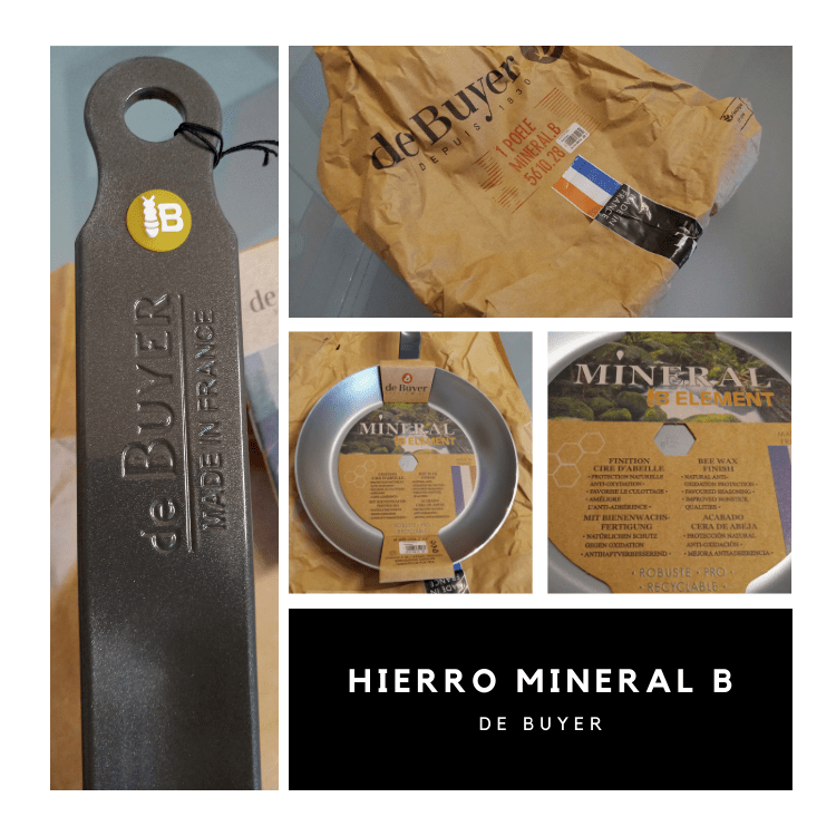 Hierro mineral B De Buyer