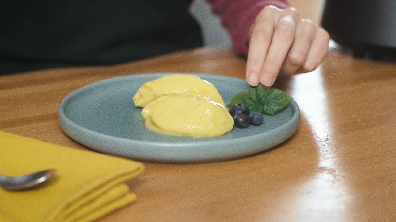 helado de mango