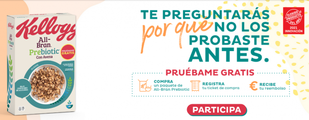 kellogg's prueba gratis