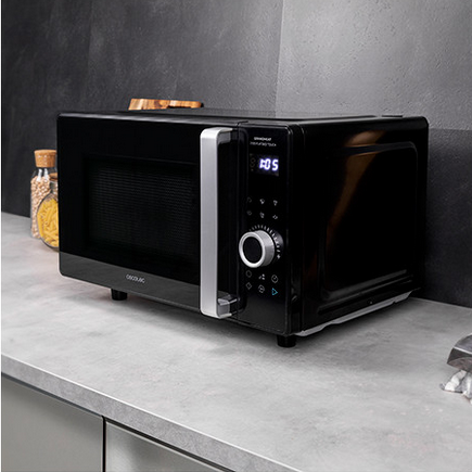 GrandHeat 2500 Flatbed Touch Black microondas cecotec
