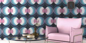 Papel pintado vintage