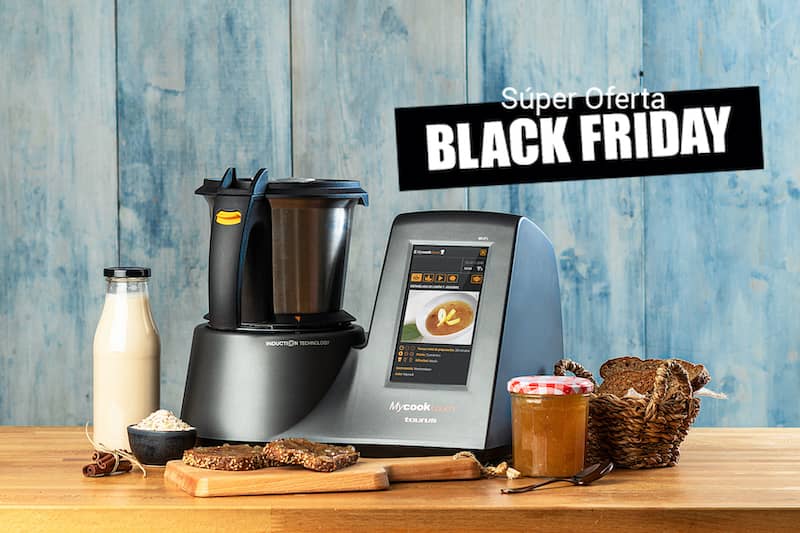 ¡Promo Black Friday! en robots de cocina Mycook, freidoras de aire y mucho más