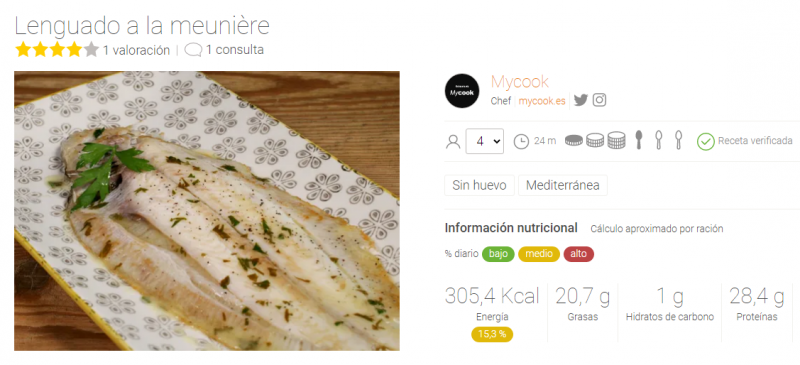 Recetas mycook 