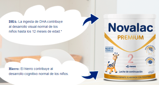 Si tienes una bebé de 6 meses que toma leche de fórmula solicita una de las 1.000 muestras gratis de Novalac Premium 2 está regalando.