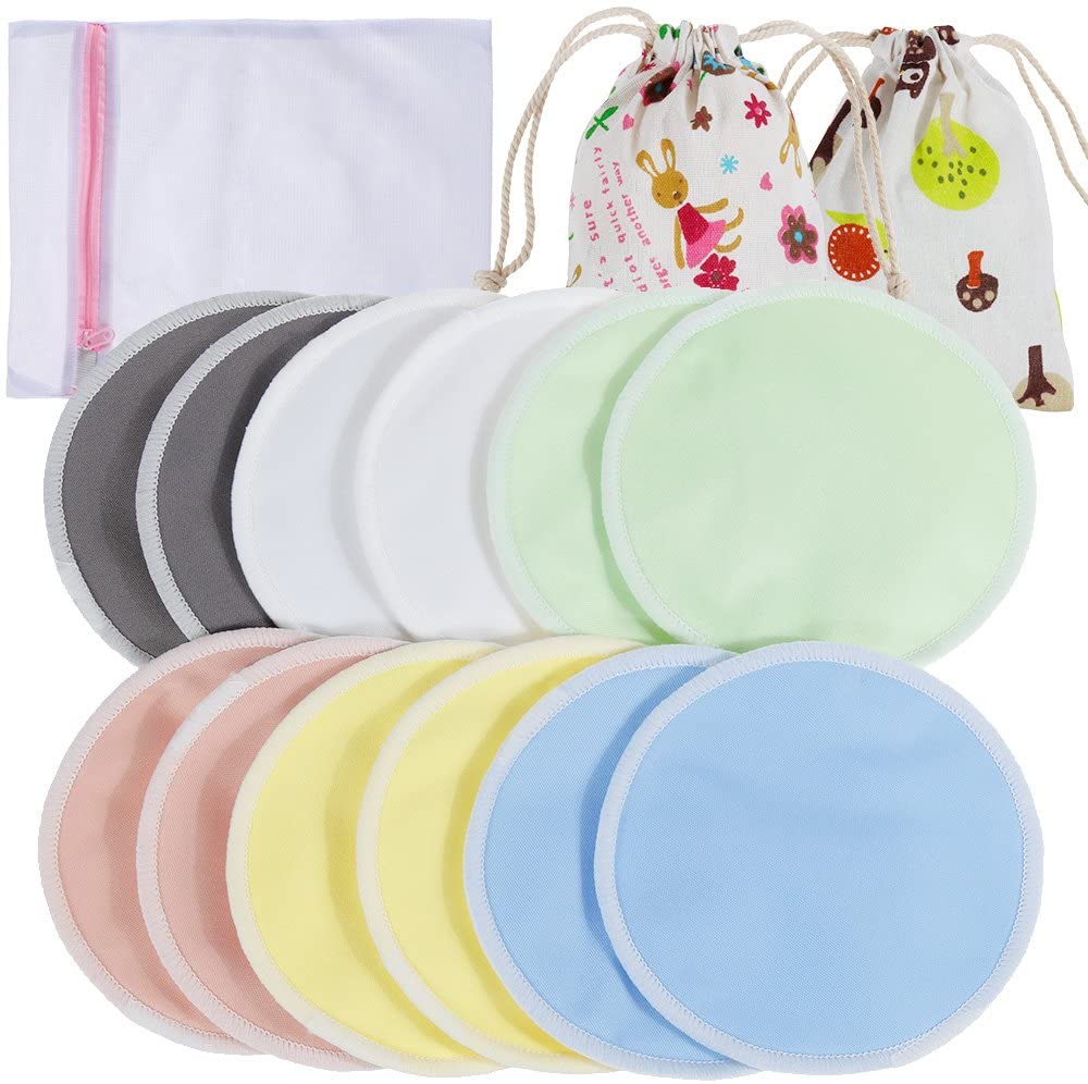 almohadillas de lactancia lavables