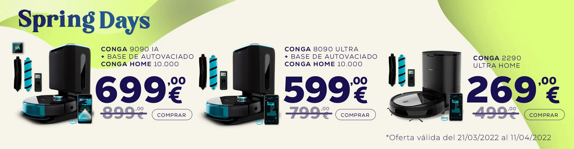 ofertas Cecotec spring days