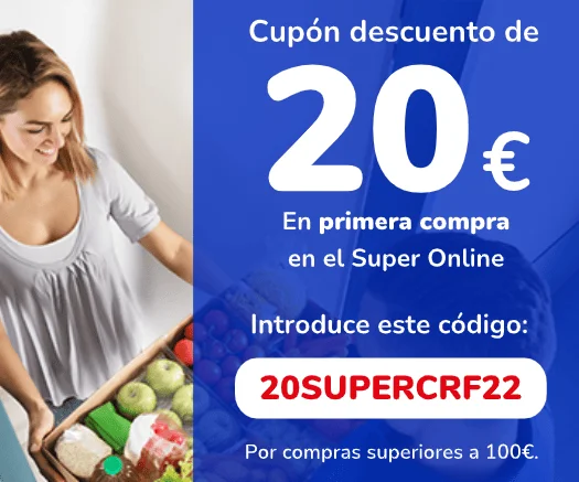 Cupón de 20€ de descuento para Carrefour ›