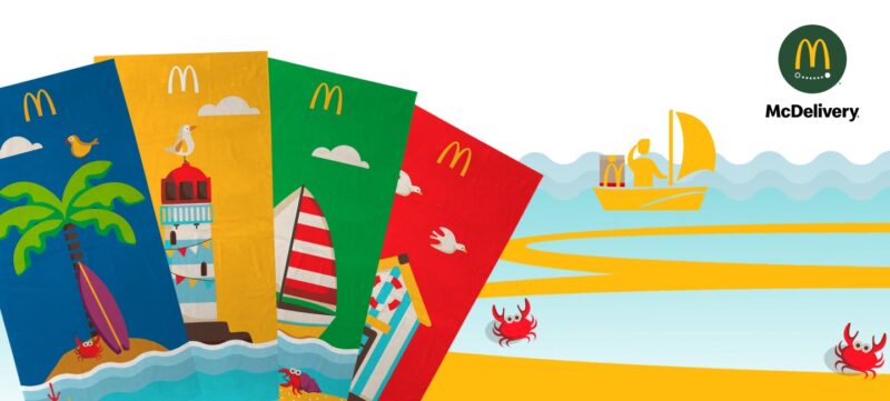 Toalla de playa por 1€ en McDonald’s