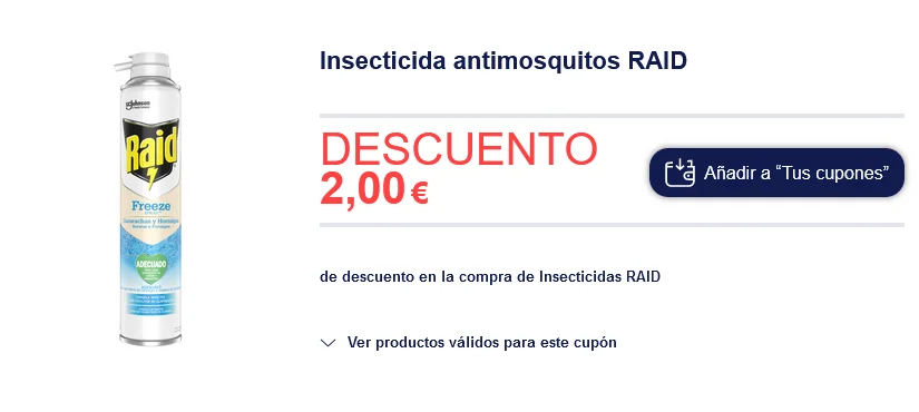 descuento antimosquitos
