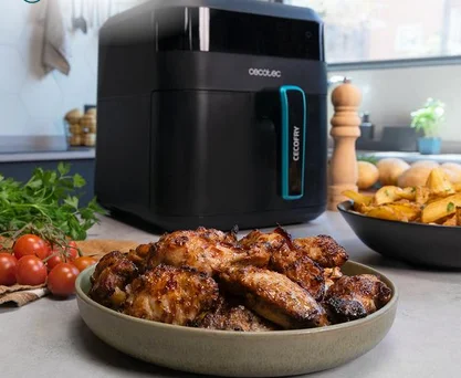 Freidora Sin Aceite Cecotec Cecofry Experience Window 6000, Airfryer, 6  Litros, Freidoras