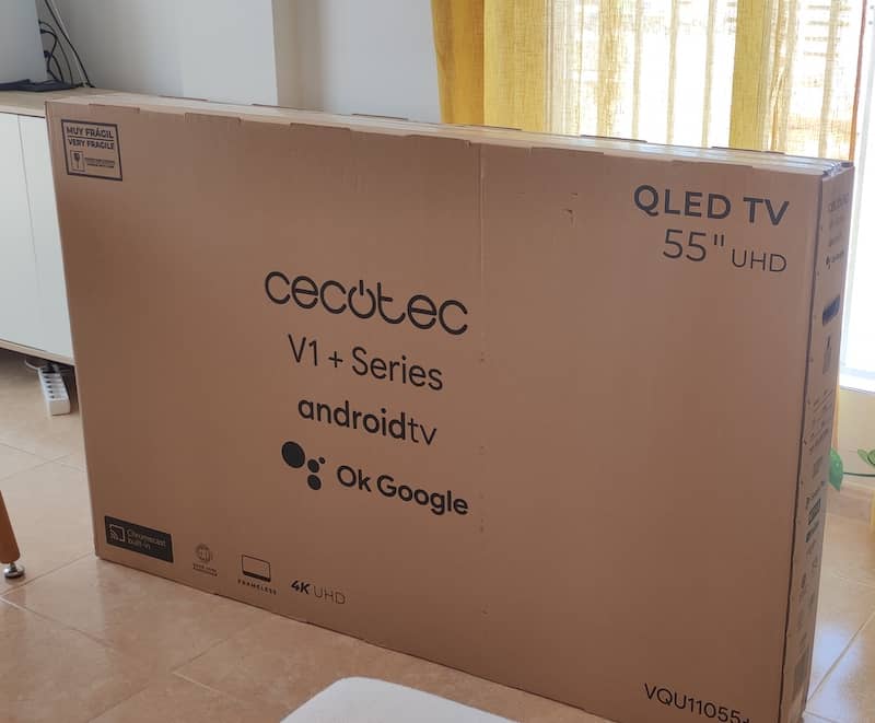 Cecotec V1Z+ Series VQU11065Z+S 65 QLED UltraHD 4K HDR10+ Smart TV