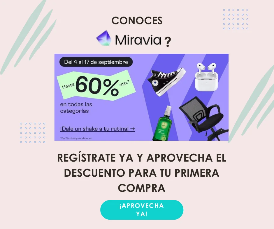 descuento miravia