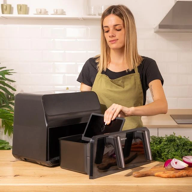 🔥Cecofry DUAL 9000 Airfryer 9L a prueba con OPINIONES y RECETAS para  FREIDORA DE AIRE 