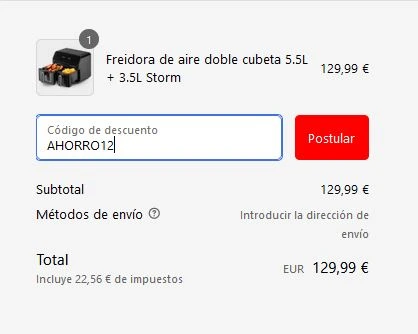 código descuento ufesa