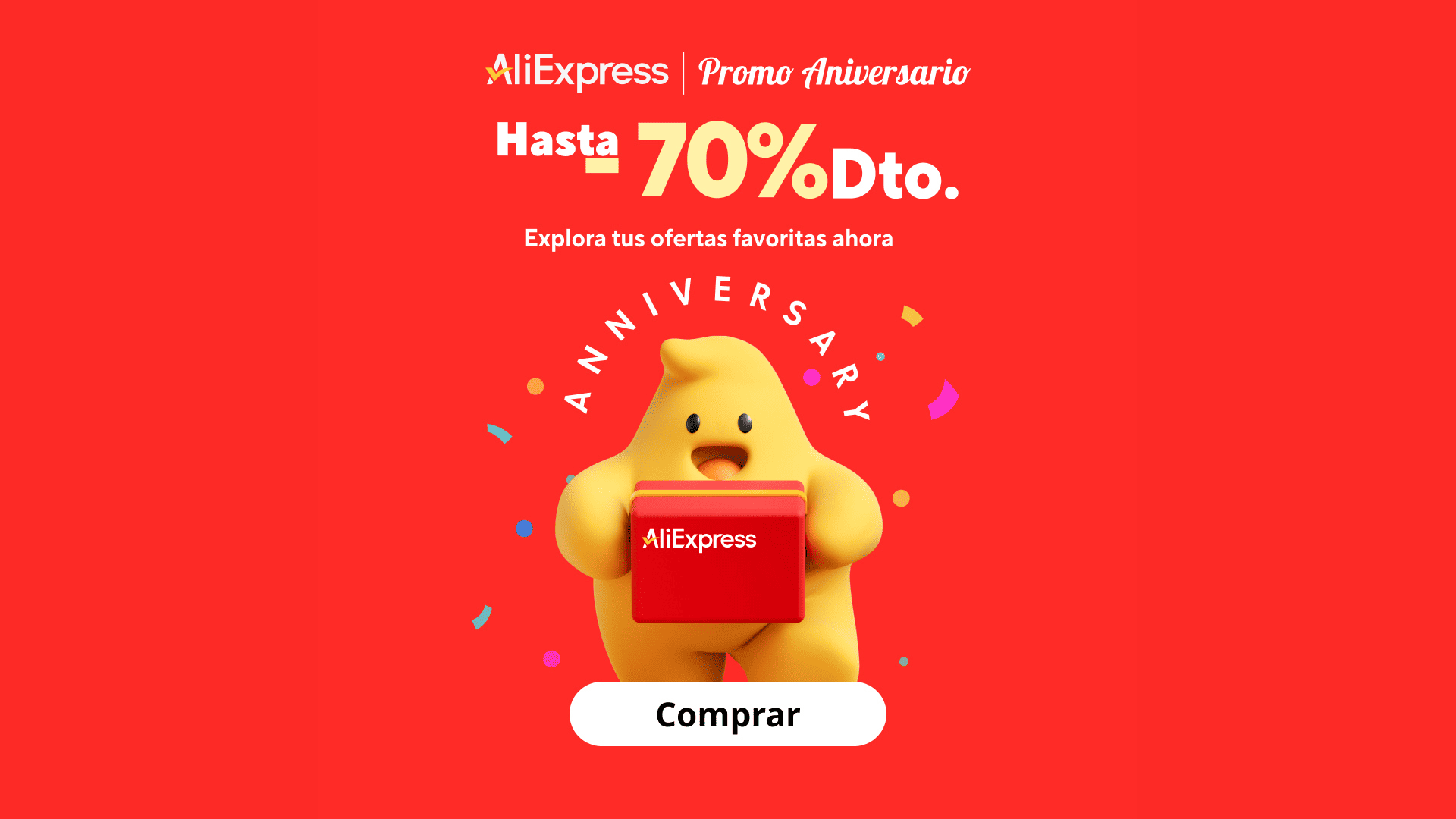 Códigos descuento y precios increíbles en el aniversario de AliExpress