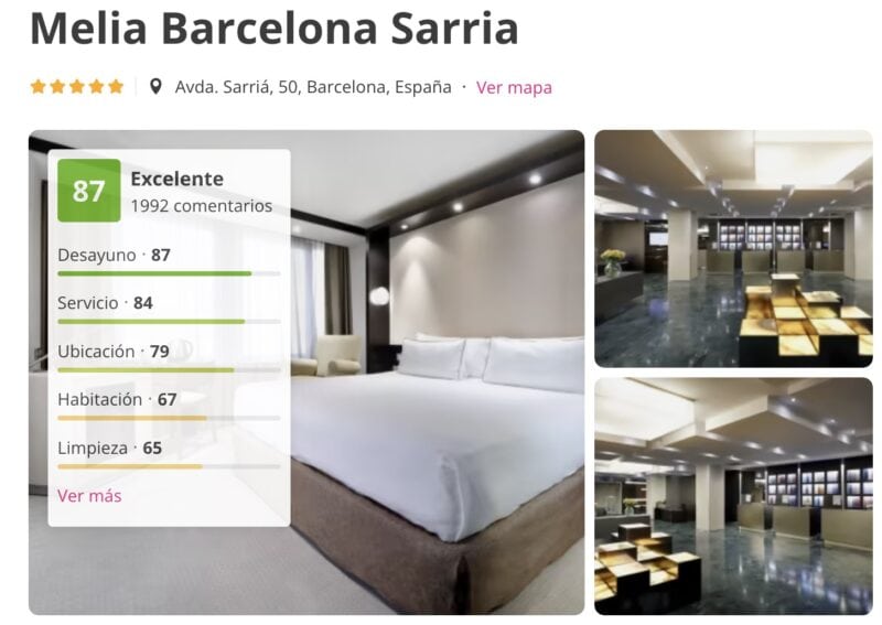 LOS MEJORES HOTELES DE BARCELONA