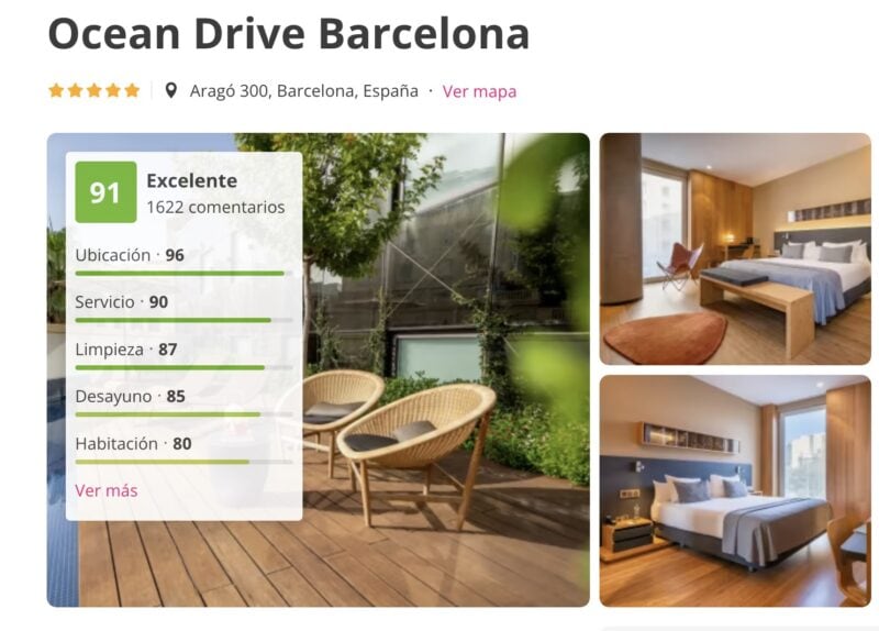 LOS MEJORES HOTELES DE BARCELONA