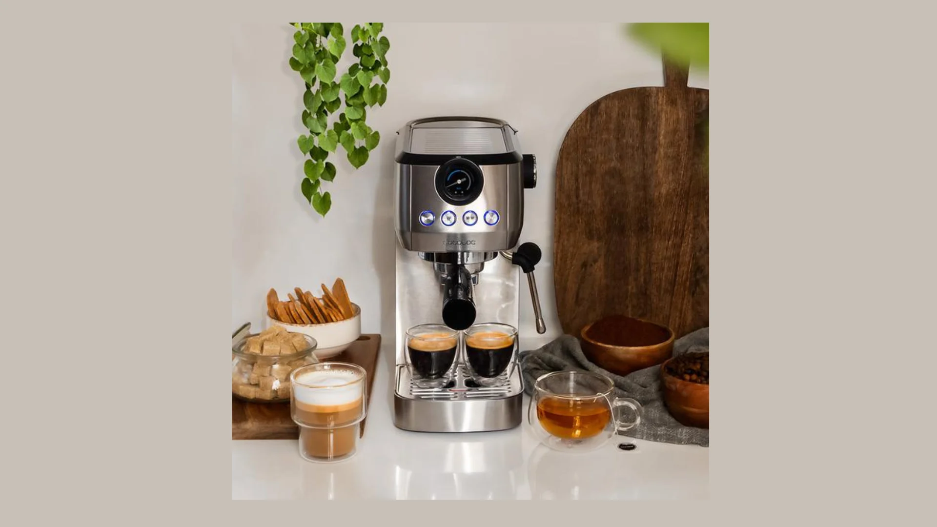 Opiniones Cafetera Power Espresso 20 Steel Pro de Cecotec