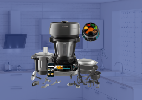 Mambo Cooking Total Gourmet | Robot de cocina multifunción de Cecotec