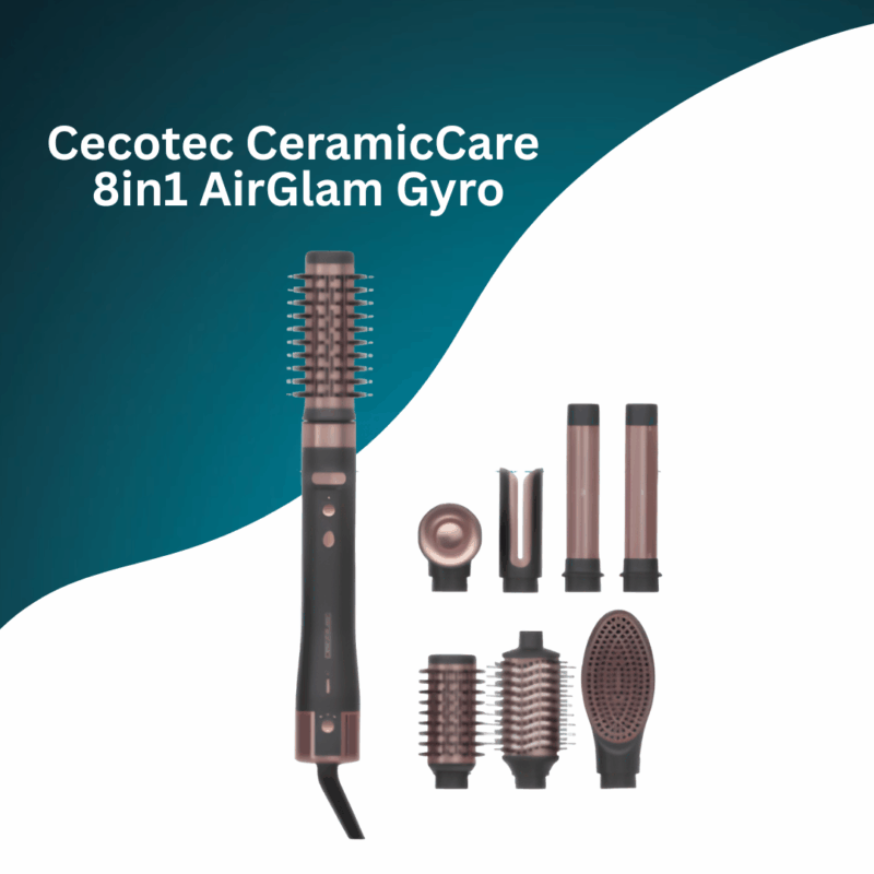 cecotec ceramiccare 8in1 airglam gyro