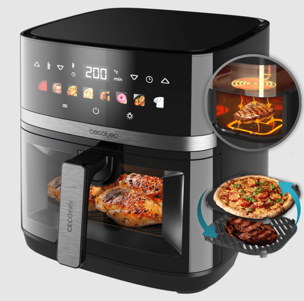 Opinión de Cecofry&Grill Duoheat 8000 de Cecotec