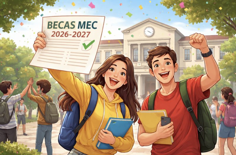 Becas MEC 2026-2027: acaban de abrir el plazo 