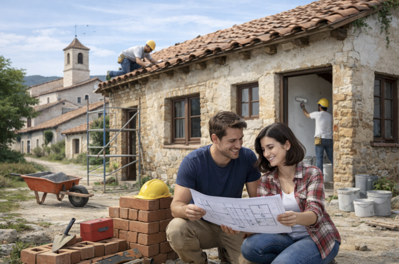 Hasta 66.000€ para reformar tu casa en el pueblo