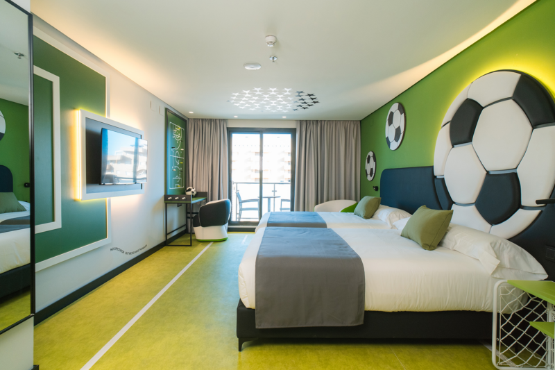 El hotel con habitaciones tematizadas que se ha hecho viral tras el Mundial