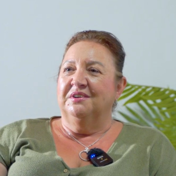 Amparo, socia de Ahorradoras